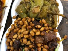 油焖尖椒拼酱肉-张包铺(道外店)