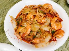 白菜炒虾-华春餐馆(鱼山路店)