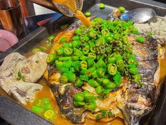 -探鱼·鲜青椒爽麻烤鱼(银泰城店)