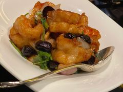 黑蒜大千虾球-北京四季酒店·采逸轩