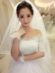 点击看大图 艾米丽新娘造型-艾米丽婚纱礼服