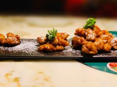 雪花糖醋里脊-绿茶餐厅(乐峰广场店)