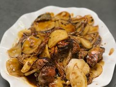 毛蟹炒年糕-协和菜馆(凤凰街店)