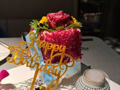 L5手作雪花牛肉-左庭右院鲜牛肉火锅黑金店(陆家嘴中心店)