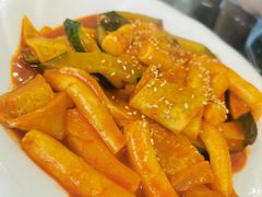 鱼饼炒年糕-桃园中华料理炸酱面(燕儿岛路店)