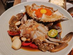 -草家酱蟹炭火烤肉店(珲春南路一店)
