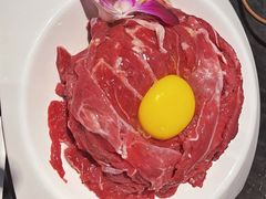 大刀手切鲜牛花腱-南门四季铜锅涮肉(左家庄店)