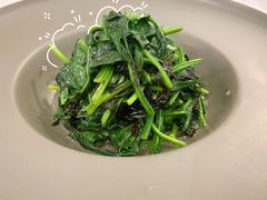 有机菠菜炒紫菜-喜鼎海胆水饺(平安金融中心店)