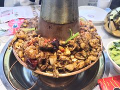 炭火蛙锅-老佛爷·铜炉炭火蛙锅(海州吾悦店)