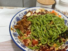 -手擀菠菜面(西康路店)