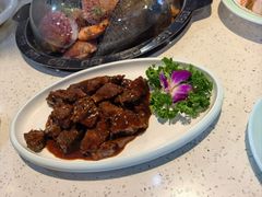 黑金文火牛肉-巧克力渔家.小船海鲜胶东菜(万平口店)
