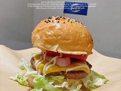 牛肉汉堡-柔心·y91·汉堡(汉堡·恒隆店)