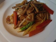 黑椒鲍鱼仔杏鲍菇-老洋房花园饭店(绍兴路店)