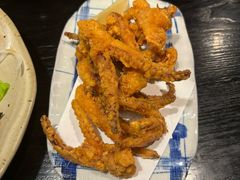 炸鱿鱼-玄白·炭烤活鳗(上海首店)