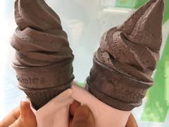 黑芝麻圆筒冰淇淋-麦当劳(东急新天地店)