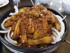 铁板酱香烧茄子-京天红酒家(虎坊路店)