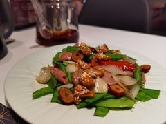 坚果时蔬炒羊肉-新兴·金羊座·粤菜点心(乐峰店)
