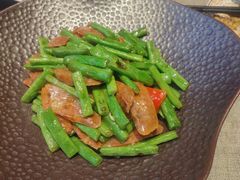 手工香肠炒四季豆-曾宴·楚菜(湖北省博物馆店)