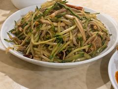炝牛肉丝-满口香饭店