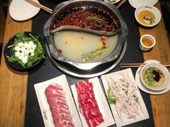五谷龙骨鸳鸯锅-纸盐河码头火锅(十八梯店)