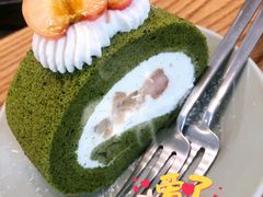 白桃抹茶卷-三花屋 Mihhanaya