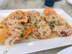 蒜蓉粉丝蒸扇贝-皓景海鲜·地标美食(双月湾店)