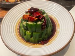 椒麻秋葵-港丽餐厅(高德置地店)