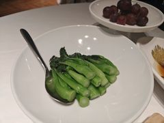 白灼菜心-俏江南-江景昆曲主题餐厅(正大广场店)