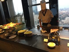靠窗位-唐拉雅秀酒店-西锦汇空中BBQ·思创餐厅