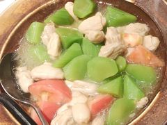 竹荪蛋烩青笋-懒人盐府人家(安贞店)
