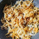 香煎小银鱼配白米粥，吃到停不下来！