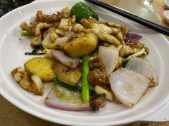 炒脆肉皖片-红日饭店(裕隆三路店)