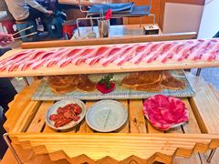 一米长盘牛五花-犟牛家·榴莲烤肉(五棵松店)