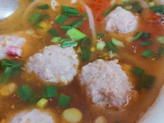 番茄肉丸子汤-鸡哈豆花(梅西广场店)