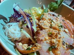 香茅烤猪颈肉冻檬-CHINCHIN 青青·泰国料理(万象食家店)