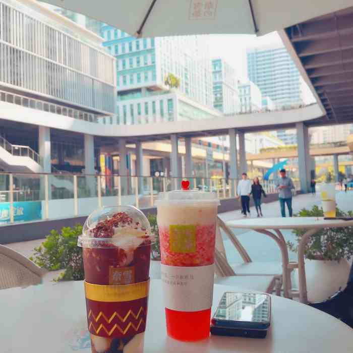 喜茶(深圳湾生态园go店)-"作为一个奶茶爱好者,我不得不说每天不喝点.