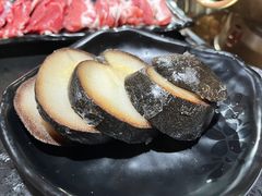 -果松木炭酸菜铜火锅·外婆参鸡汤