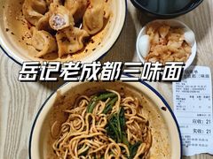 素椒炸酱面-岳记老成都三味面