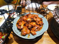 -东来菜馆•手抓海鲜家常菜•海鲜锅贴(鸽子窝店)