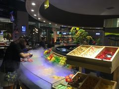 自助取餐区-环球约客烤涮自助(铜锣湾店)
