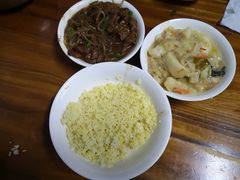 -老吴起黄米饭炖羊肉剁荞面