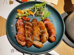 扒德式香肠-春树下·院子露台西餐厅(中隐于市店)