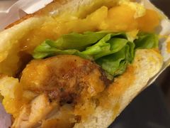 芒果鸡肉三明治-THE WOODS 简餐 (国贸商城店)