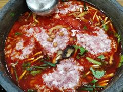 手打鲜肉圆子-笔记安顺夺夺粉火锅