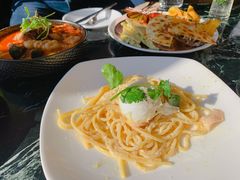 培根奶油蘑菇意面-The Rug Cafe(王府中环店)