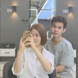 -藤野造型烫发染发