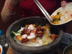 鸡肉石锅拌饭-金石陈朝鲜拌饭(东城万达店)