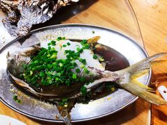 清蒸海鱼斤-田源农家饭店·窑鸡王·海鲜(东部湾·融创店)