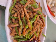 青椒肉丝-长春观斋补堂素菜馆