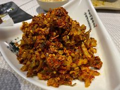 油泼辣子榨菜-丁虎子烤肉(国道二店)